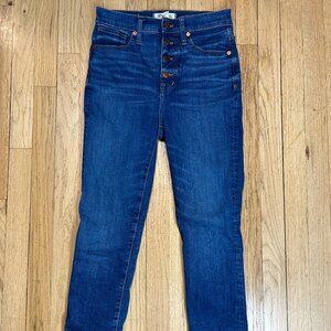 Madewell Women's Jeans 11" High-Rise Skinny
